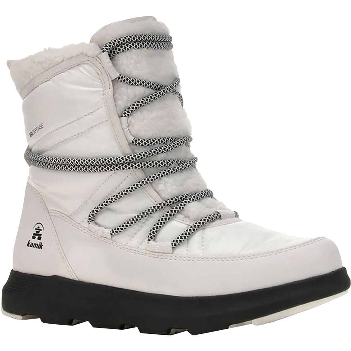 Kamik Women's Lea Pull Boot in White - Size: 9