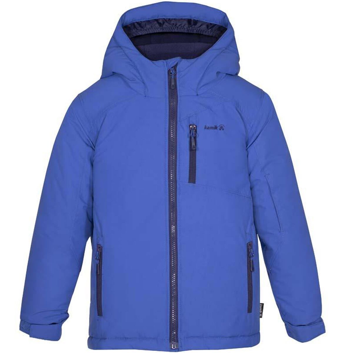 Kamik Boy's Cascade Jacket in Sea / Navy - Size: 5