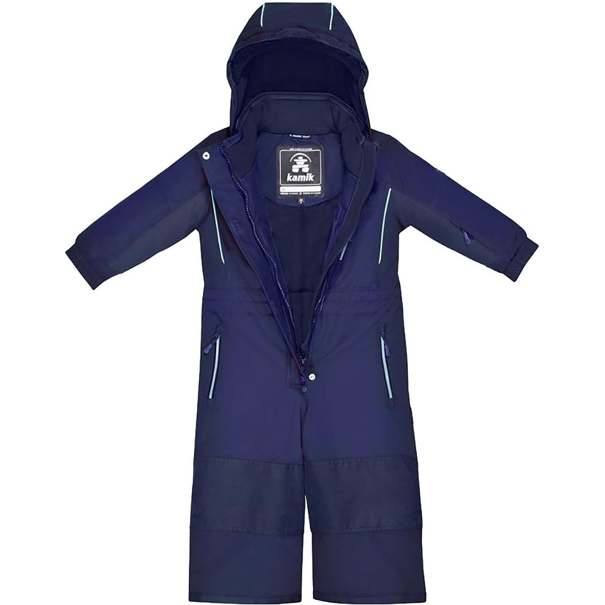 Kamik Lazer Snowsuit - Kids' in Marine - Size: 2