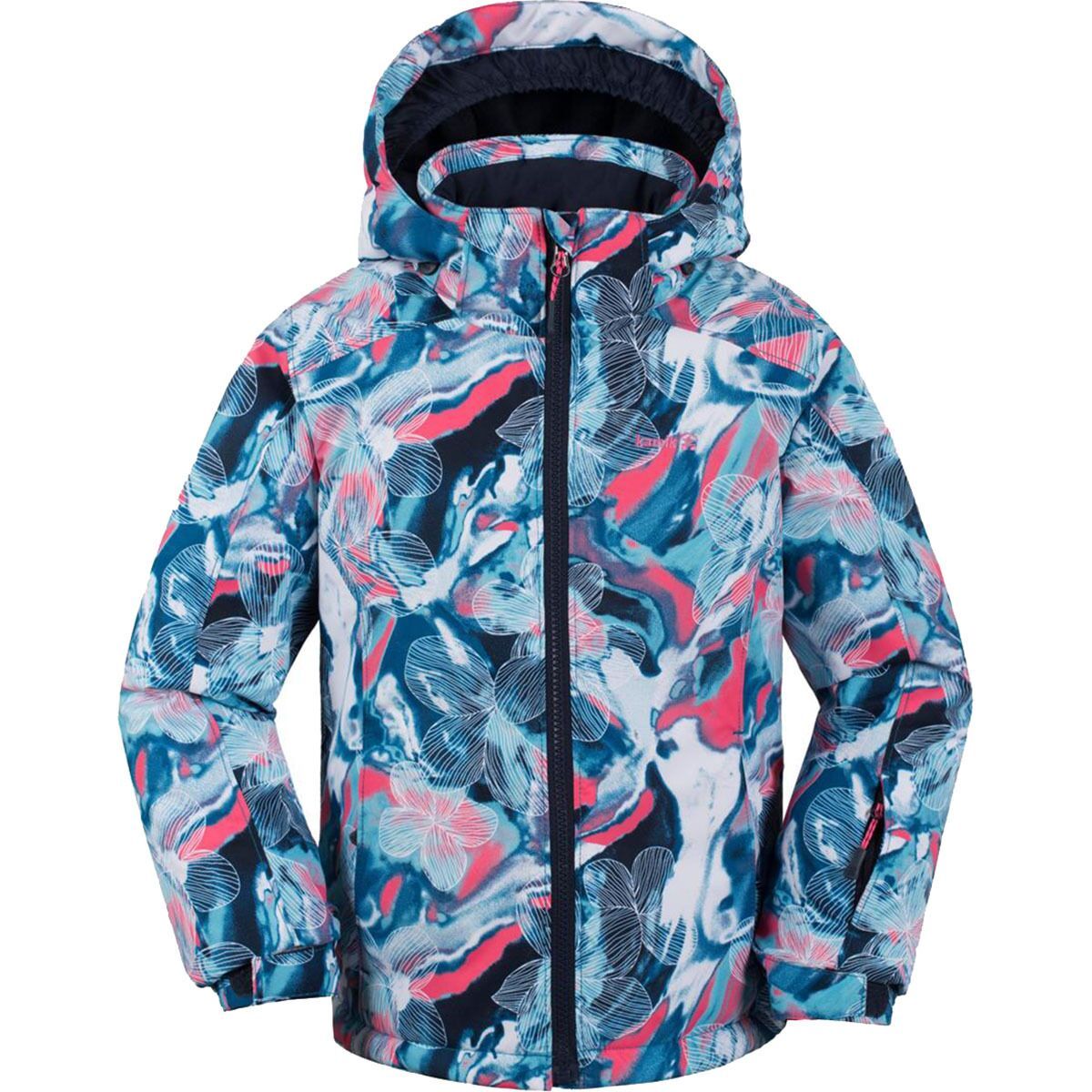 Kamik Girl's Tallie Floressence Jacket - 2024 in Mykonos - Size: 5