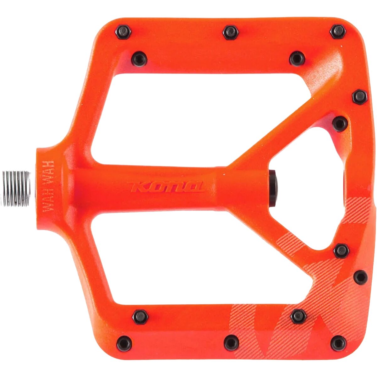 Kona Kona Wah Wah Composite Pedals 2021 in Orange - Size: Small - $41.96 at Steep and Cheap