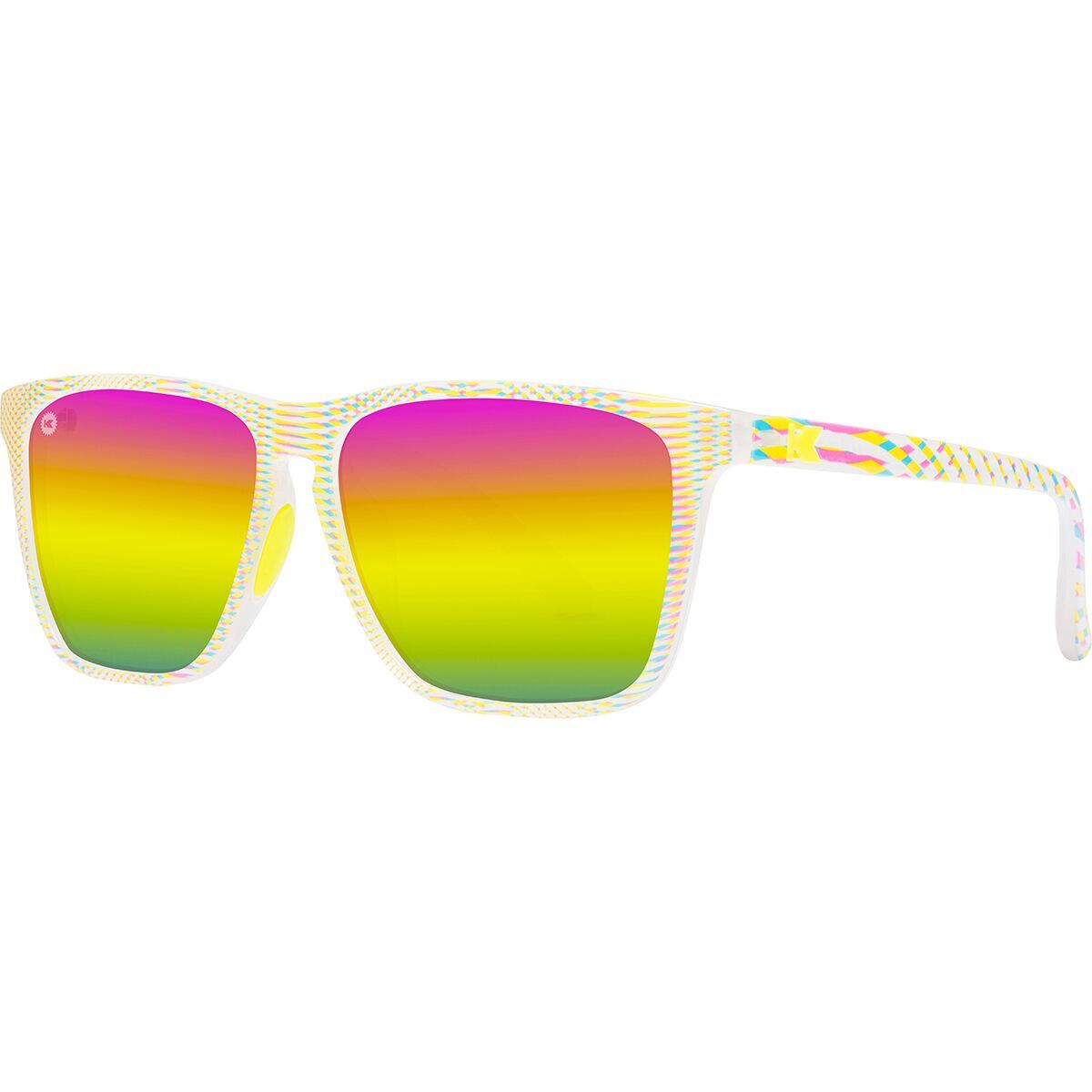 Knockaround Fast Lanes Sport Polarized Sunglasses in Show Opener Fast Lane Sport