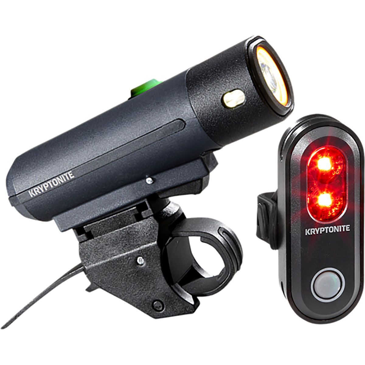Kryptonite Street F-500 and Avenue R-45 Light Combo in Black