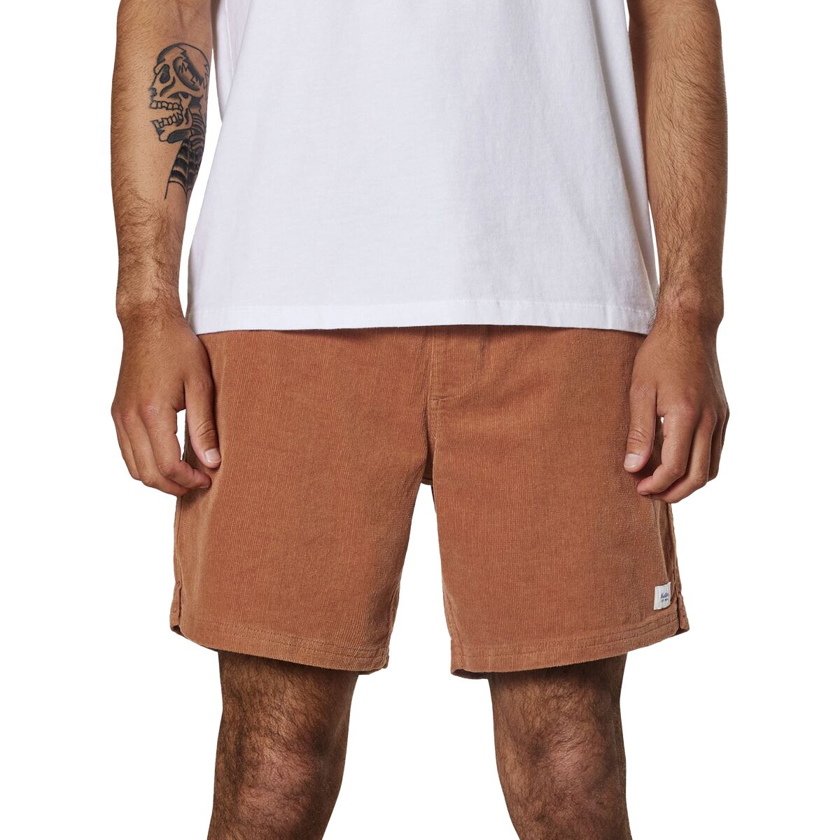 Katin Men's Cord Local Short in Rust - Size: Small