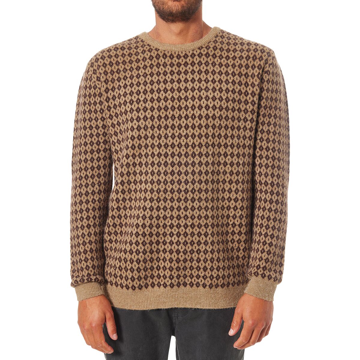 Katin Katin Men's Check Sweater in Rain Drum - Size: Medium - $43.42 at SteepandCheap.com