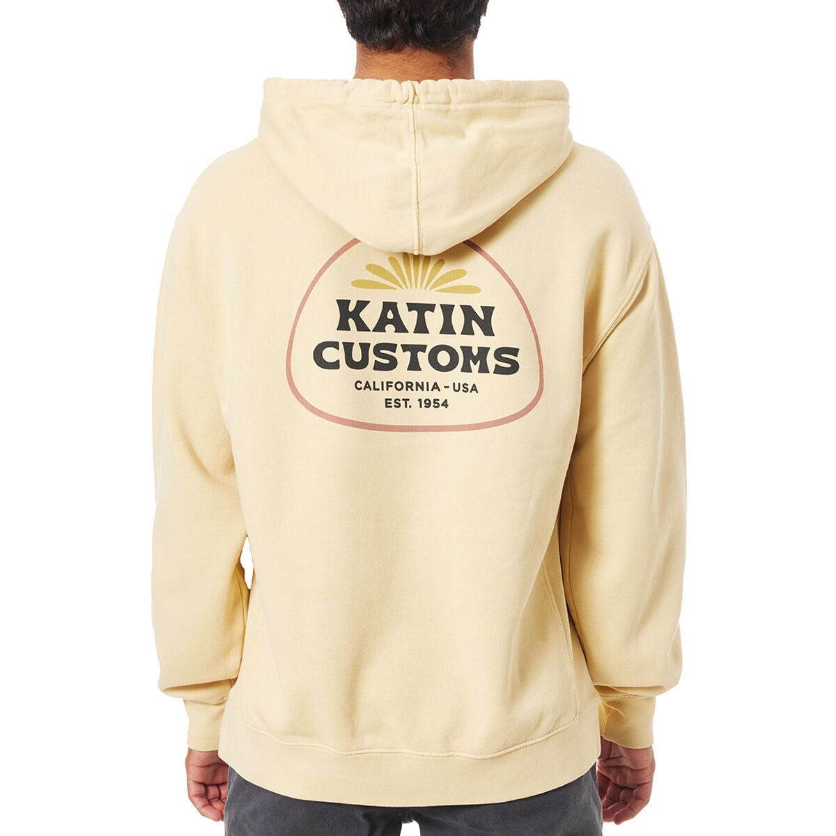 Katin Men's Guide Hoodie in Soybean Sand Wash - Size: XL