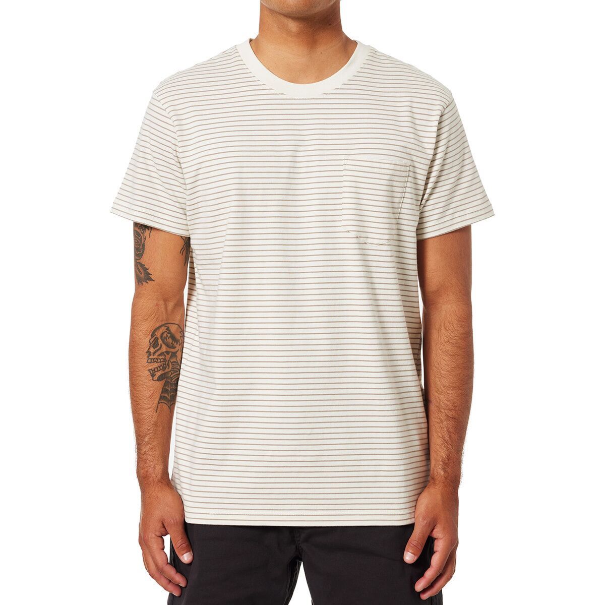 Katin Men's Finley Pocket T-Shirt in Vapor Gray - Size: Large