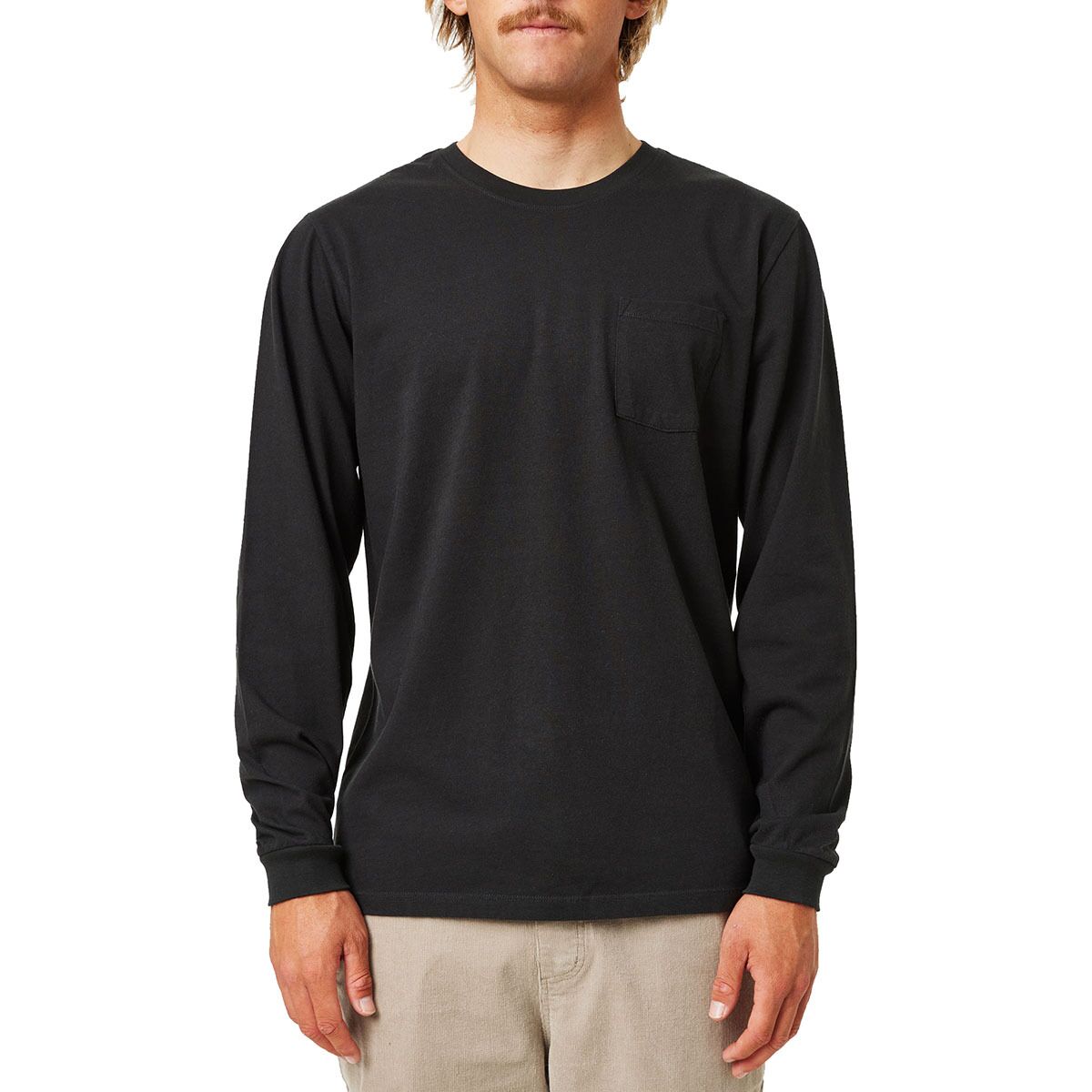Katin Katin Men's Base Long-Sleeve T-Shirt in Black Wash - Size: XXL - $26.97 at Steep and Cheap
