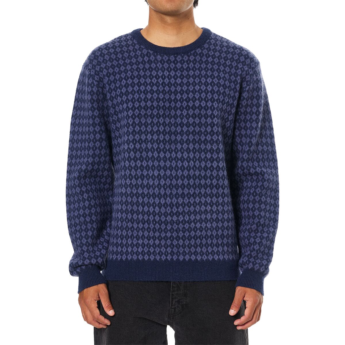 Katin Katin Men's Check Sweater in Polar Navy - Size: XL - $47.37 at Steep and Cheap