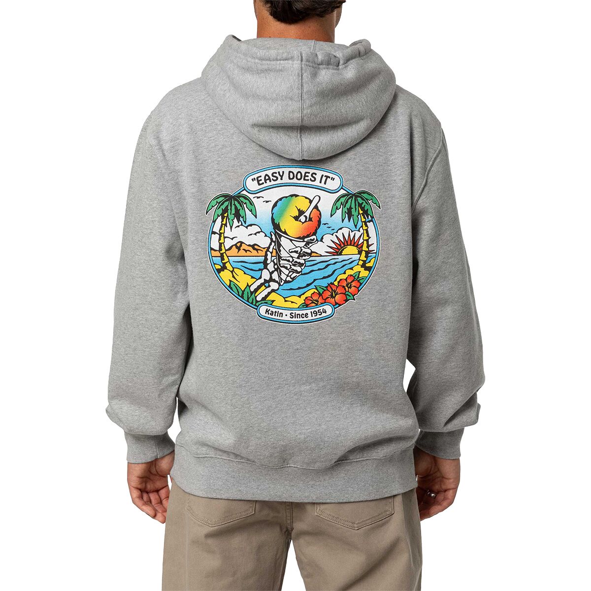 Katin Katin Men's Chillin Hoodie in Heather Gray - Size: Large - $41.37 at Steep and Cheap
