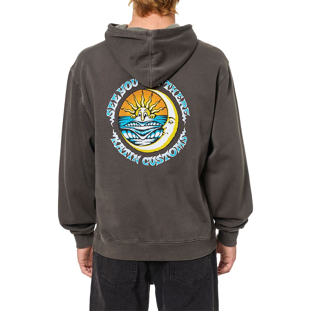 Katin Katin Men's Luna Hoodie in Lead - Size: Medium - $41.37 at Steep and Cheap