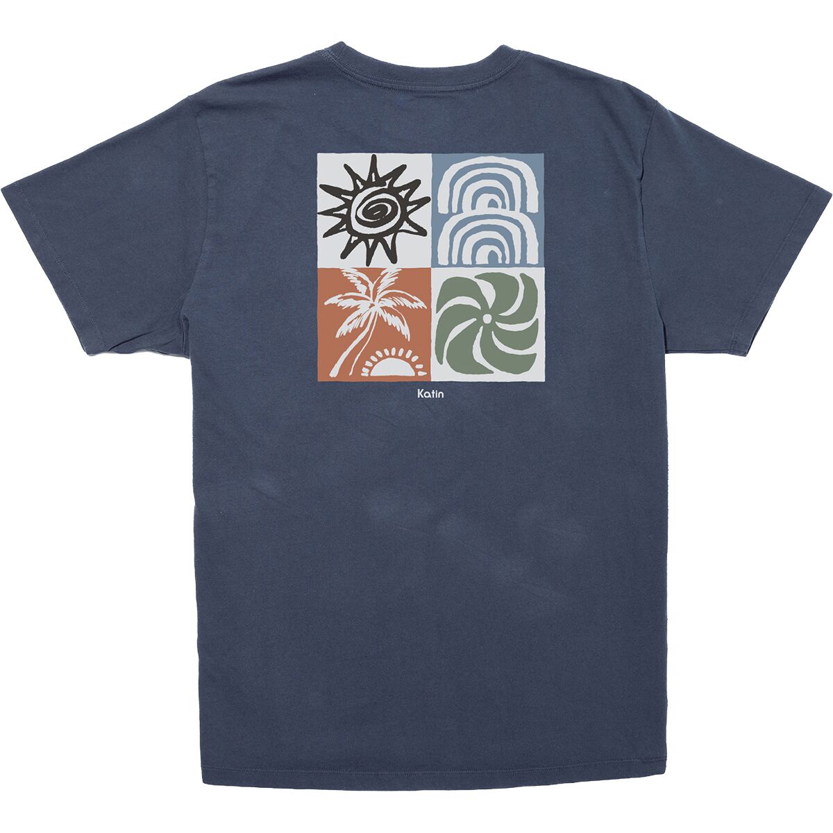 Katin Katin Men's Realm T-Shirt in Polar Navy - Size: Medium - $24.46 at Steep and Cheap
