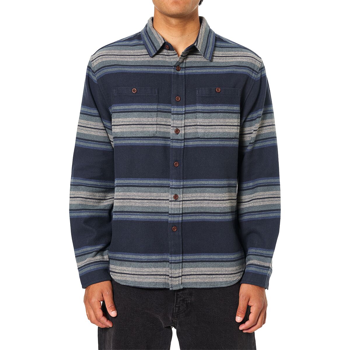 Katin Men's Sierra Flannel in Polar Navy - Size: XXL
