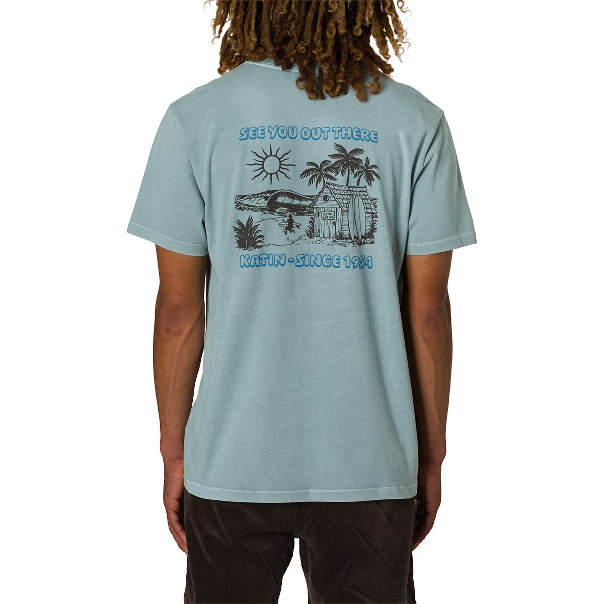 Katin Katin Men's Shacked T-Shirt in Air Force Blue - Size: Large - $24.46 at Steep and Cheap
