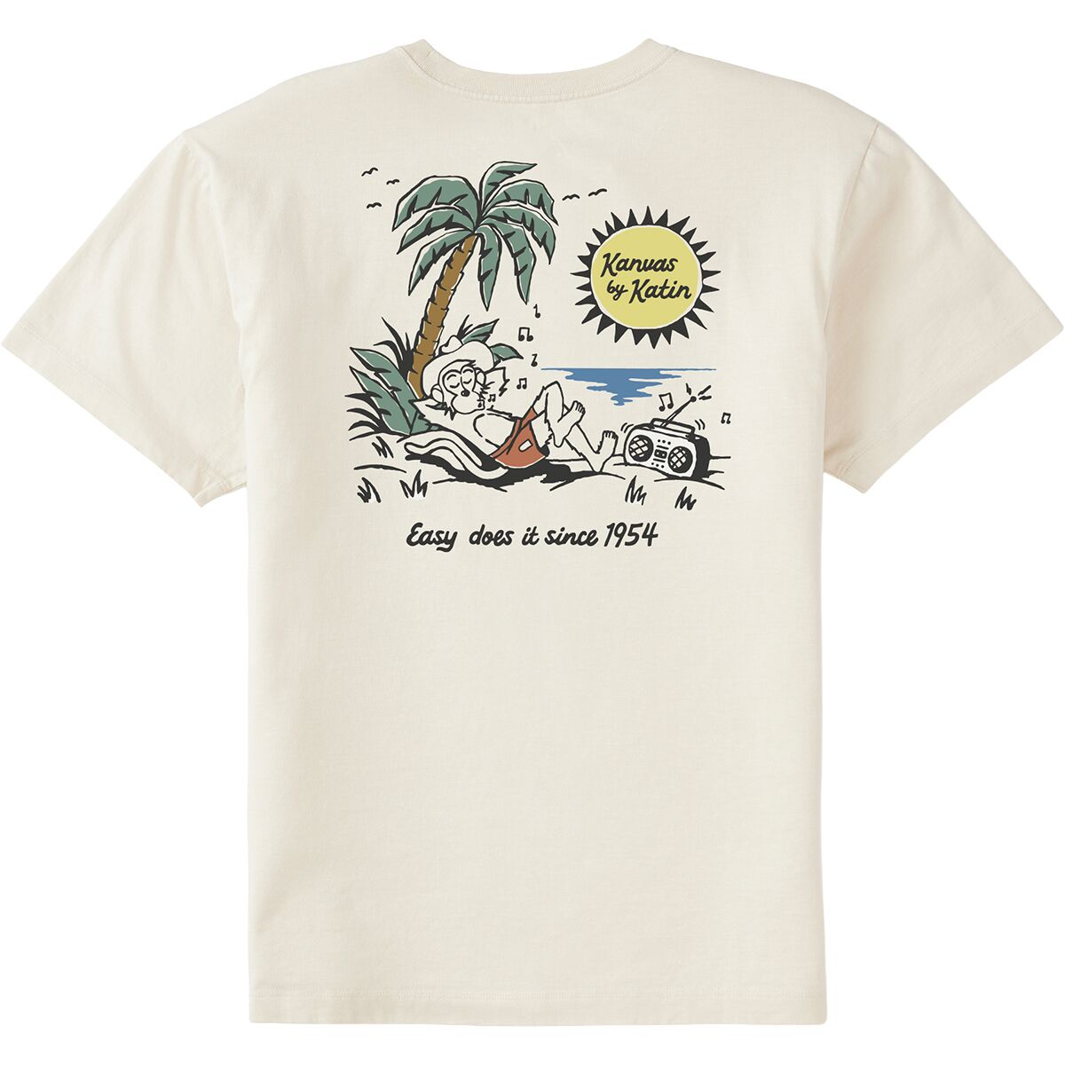 Katin Katin Men's Ramblin T-Shirt in Vintage White - Size: Large - $24.46 at SteepandCheap.com