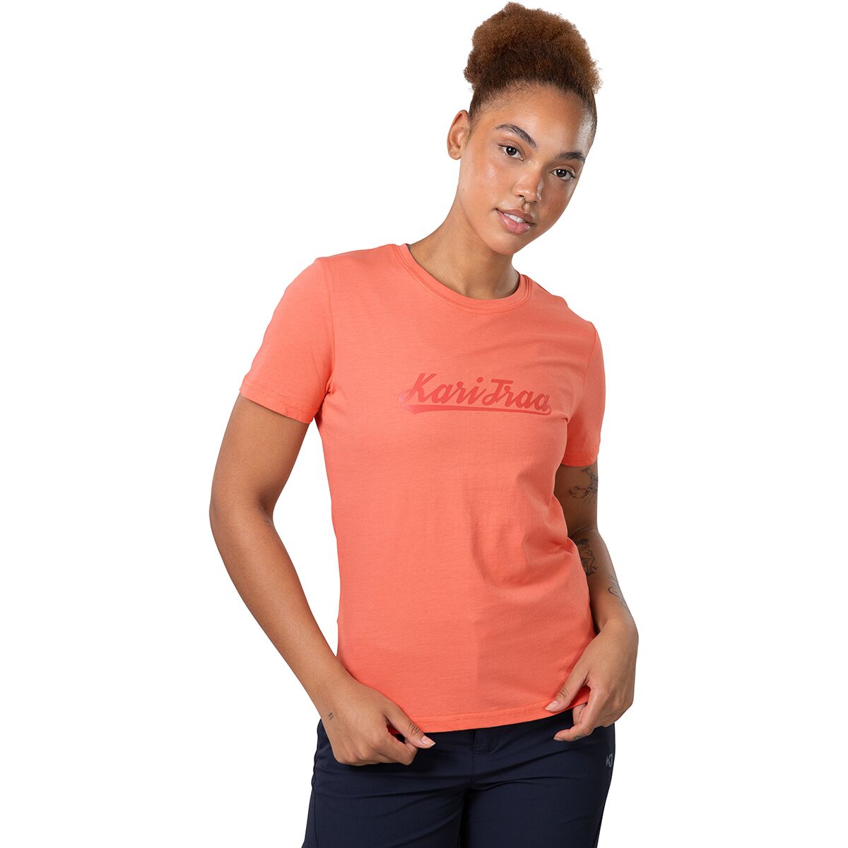 Kari Traa Kari Traa Women's Molster T-Shirt in Peach - Size: XS - $10.48 at Steep and Cheap
