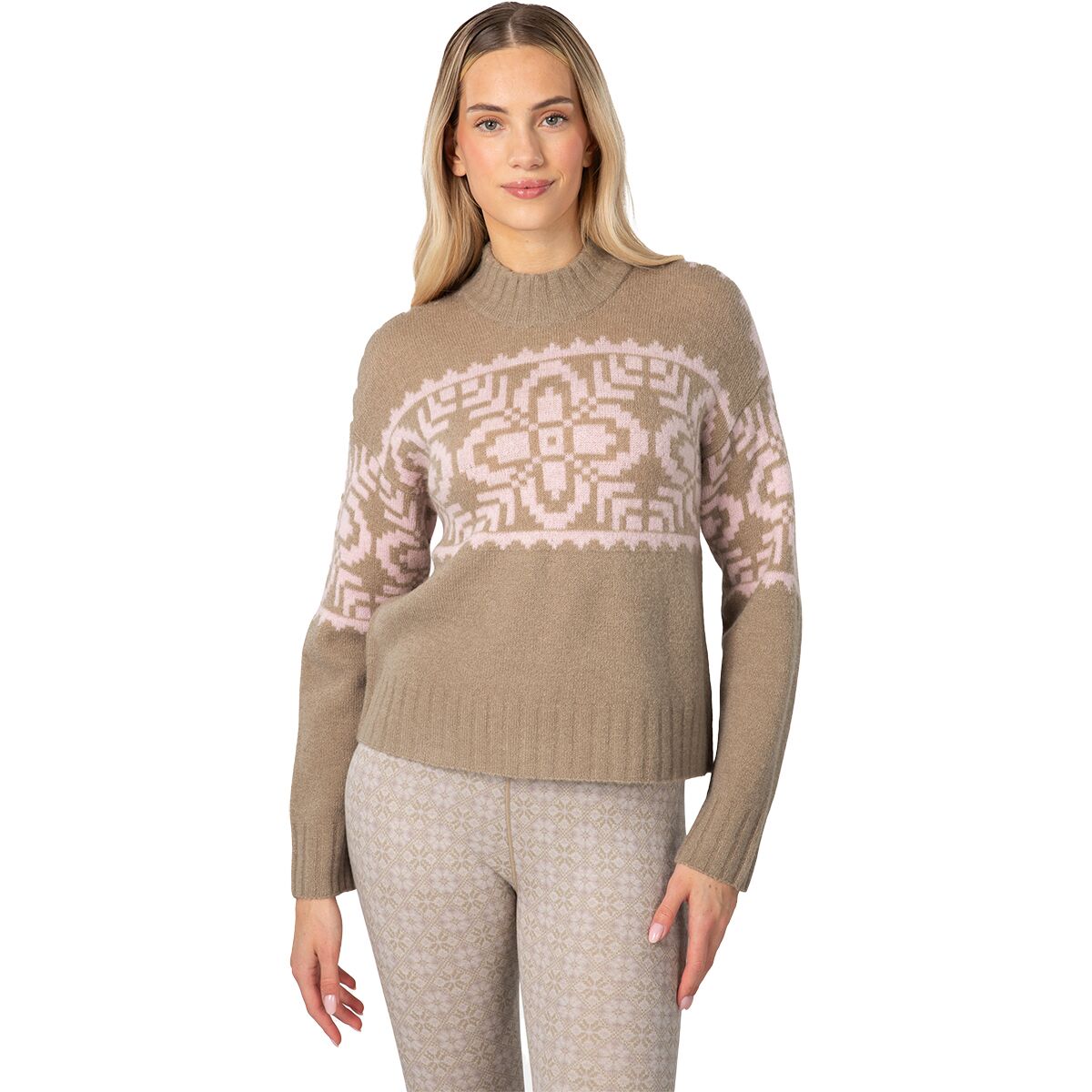Kari Traa Kari Traa Women's Disa Knit Sweater in Mocha - Size: XL - $91.00 at Steep and Cheap