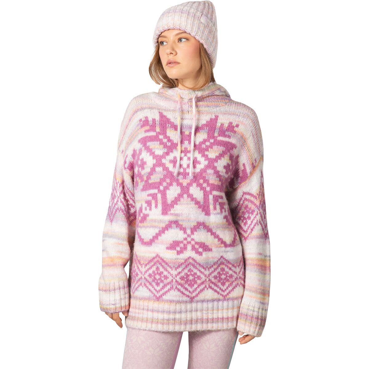 Kari Traa Kari Traa Women's Rachel Knit Hoodie in Bloom - Size: Medium - $154.00 at Steep and Cheap