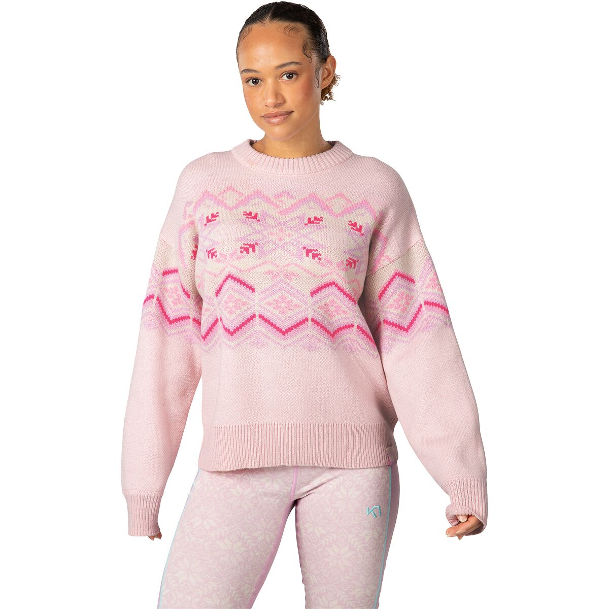 Kari Traa Kari Traa Women's Rachel Sweater in Gum - Size: Small - $77.00 at Steep and Cheap