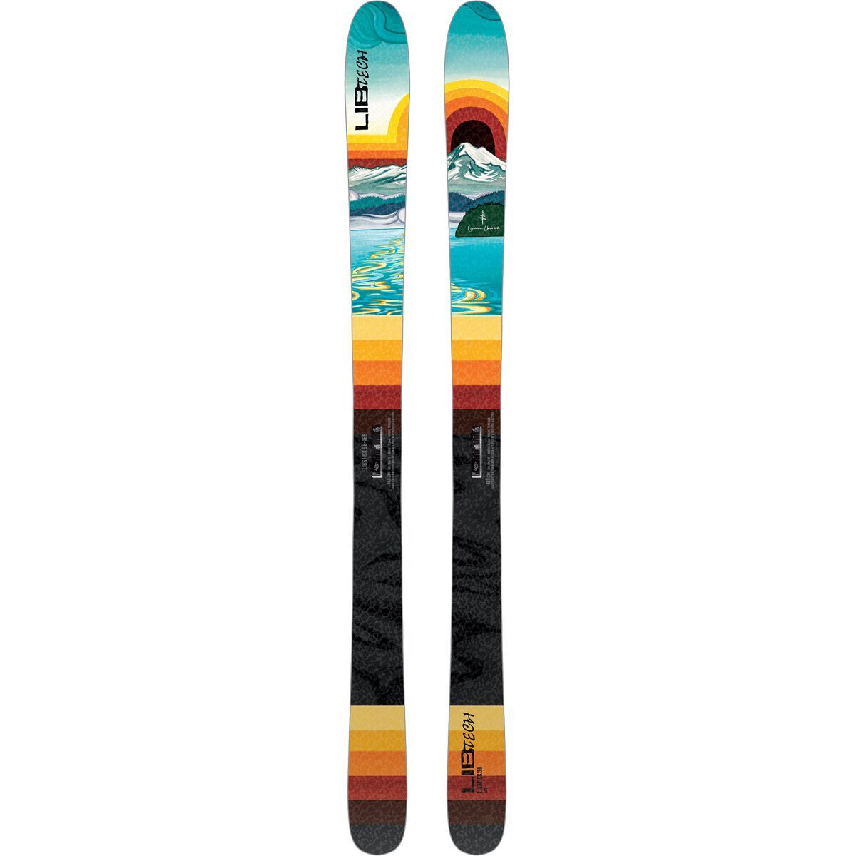 Lib Technologies Women's Libstick 98 Ski - 2024 - Size: 155cm