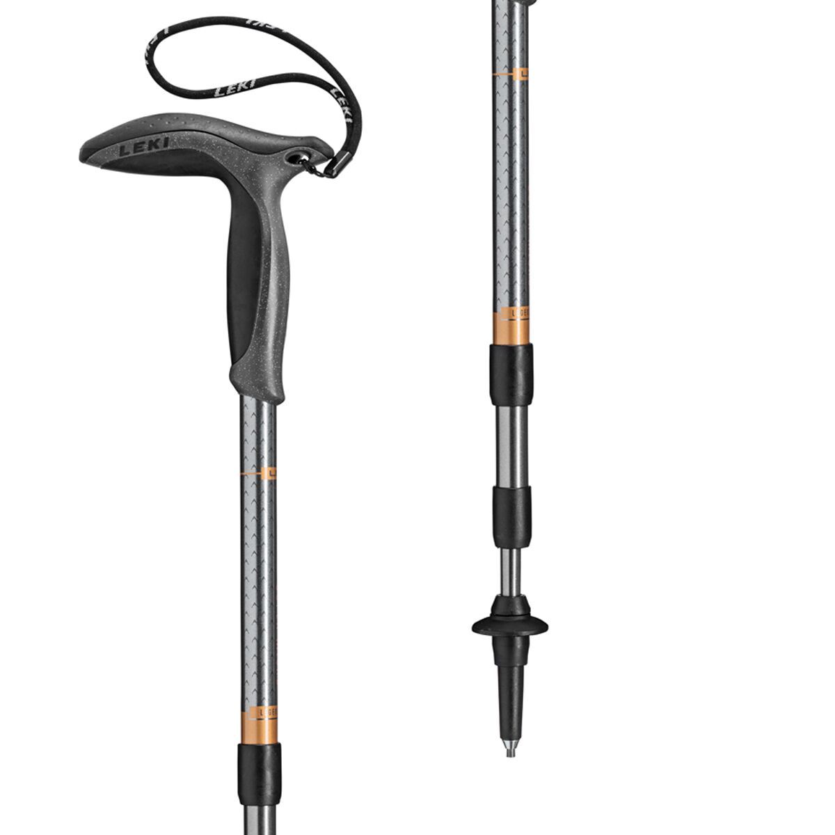 LEKI Super Micro Trekking Poles in Black