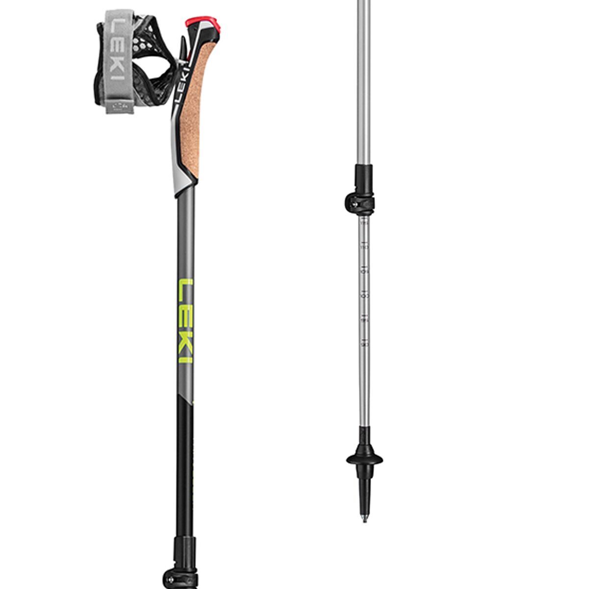 LEKI Traveller Aluminum Trekking Poles in Black