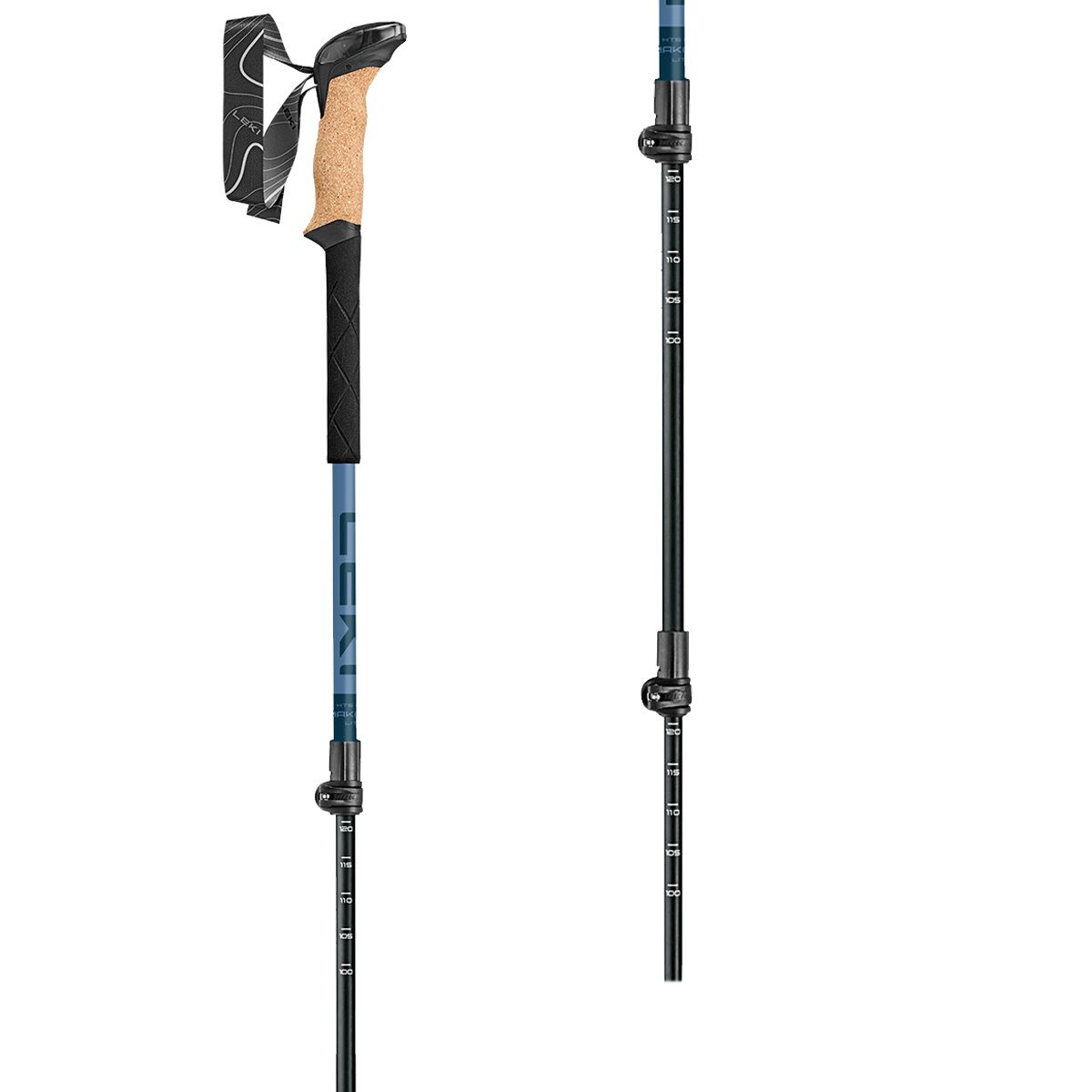 LEKI Makalu Cork Lite Trekking Poles- Compact
