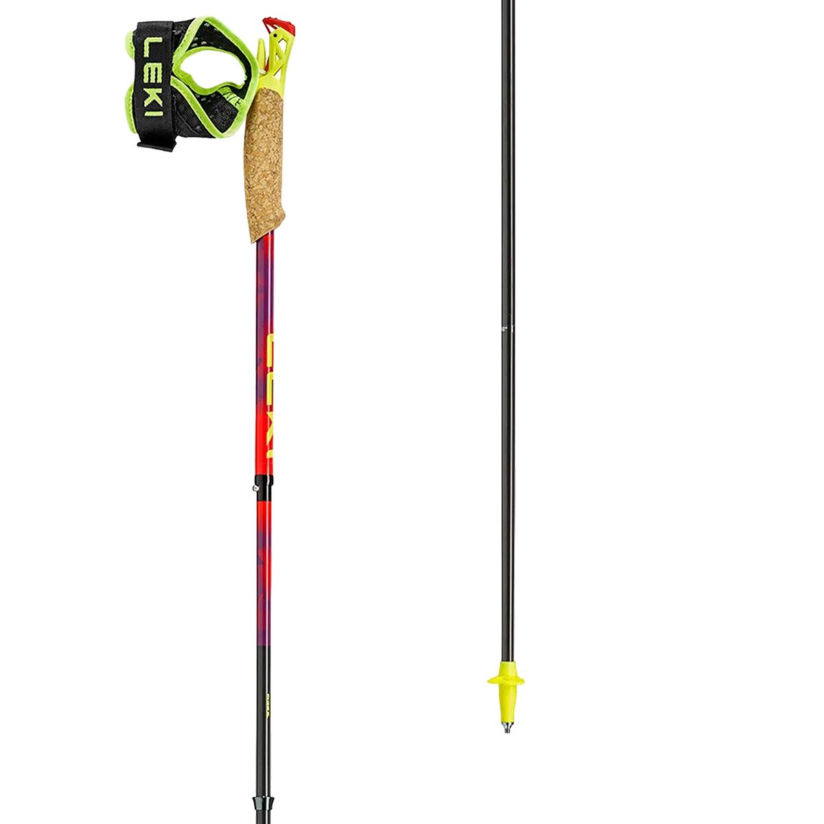 LEKI Skysolo FX One Carbon Trekking Poles - Size: