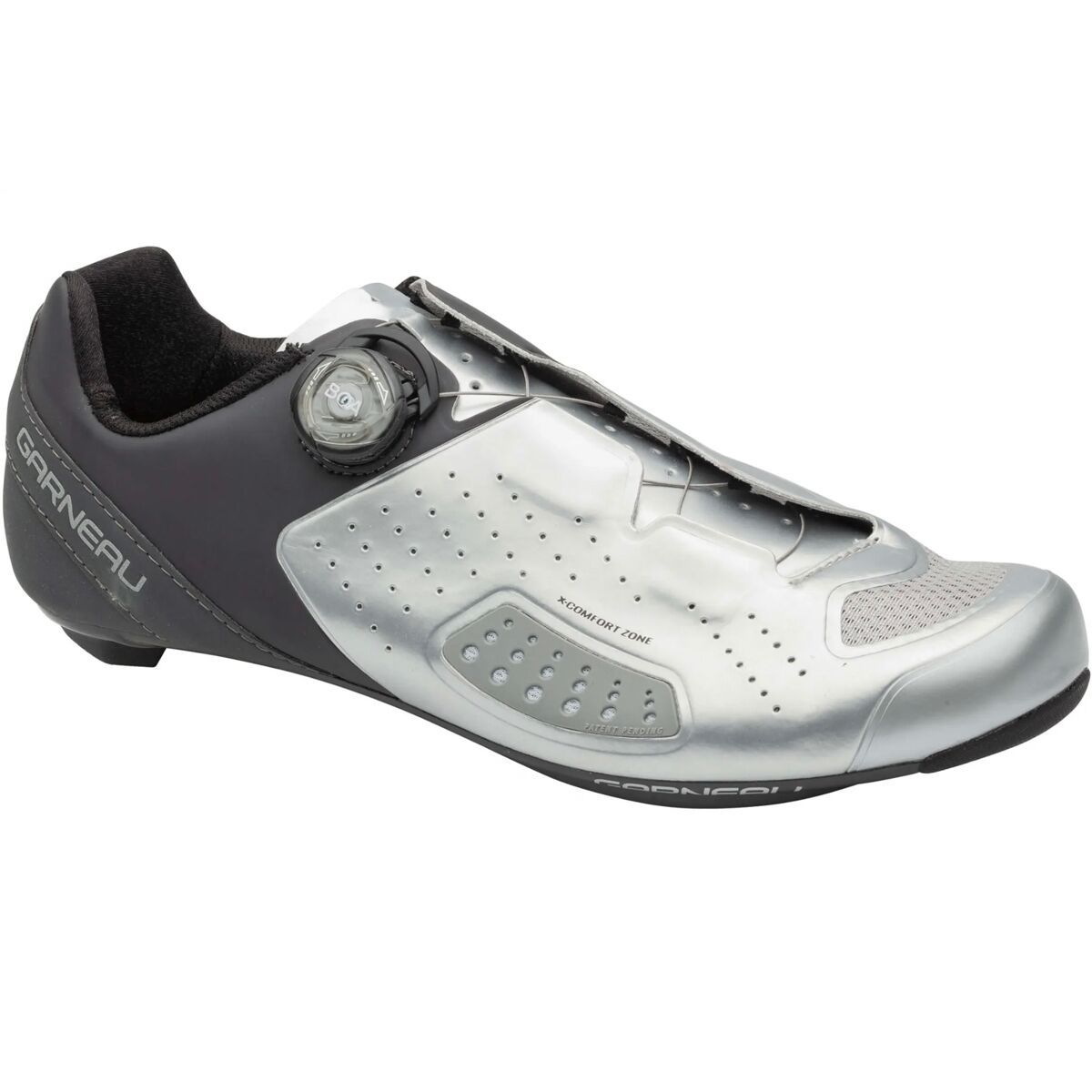 Louis Garneau Men's Carbon LS-100 III Cycling Shoe in Iron Gray / Asphalt - Size: 38
