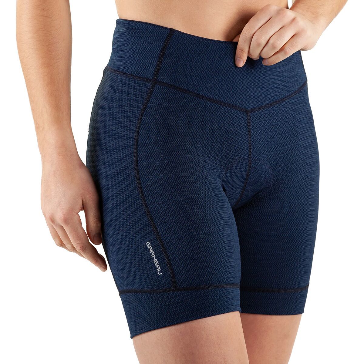 Louis Garneau Women's Fit Sensor Texture 7.5 Short in Dark Night - Size: Small