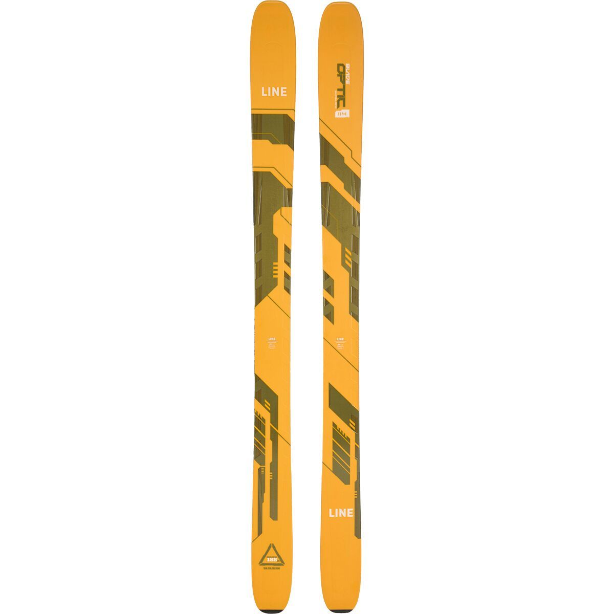 Line Blade Optic 114 Ski - 2024 - Size: 186cm