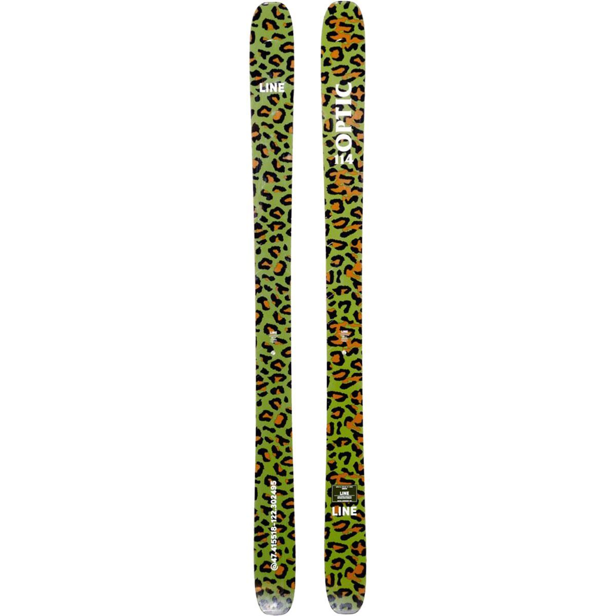 Line Optic 114 Skis Ltd Edition Camo Pack 2025 - Size: 178cm