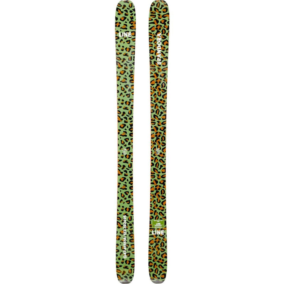 Line Pandora 99 Skis Ltd Edition Camo Pack 2025 - Size: 156cm