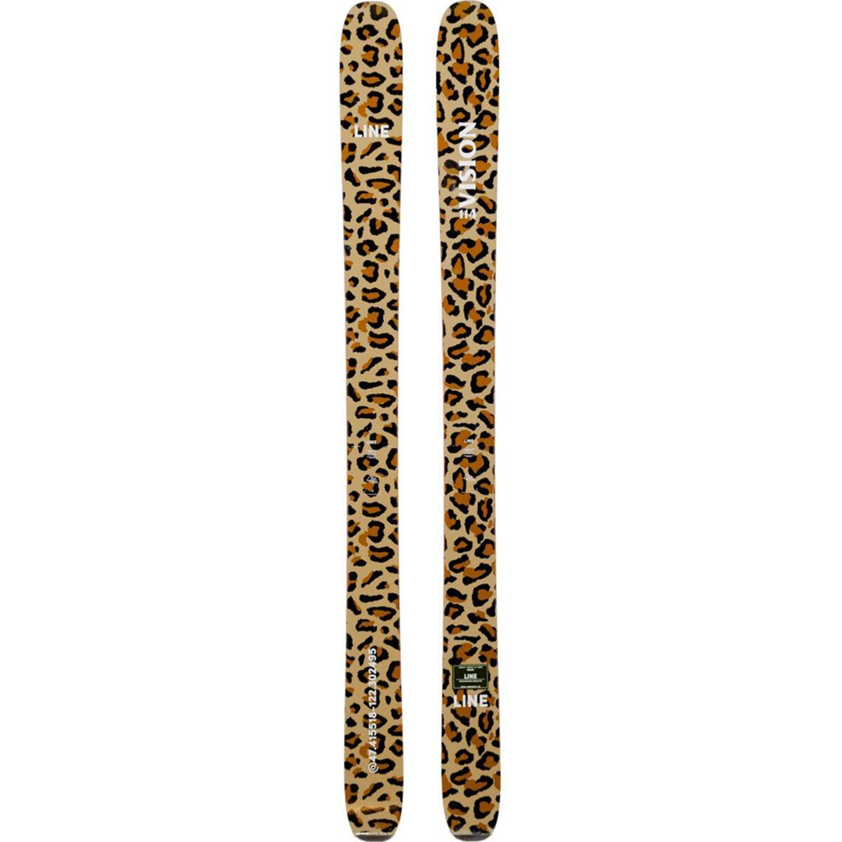 Line Vision 114 Skis Ltd Edition Camo Pack 2025 - Size: 183cm