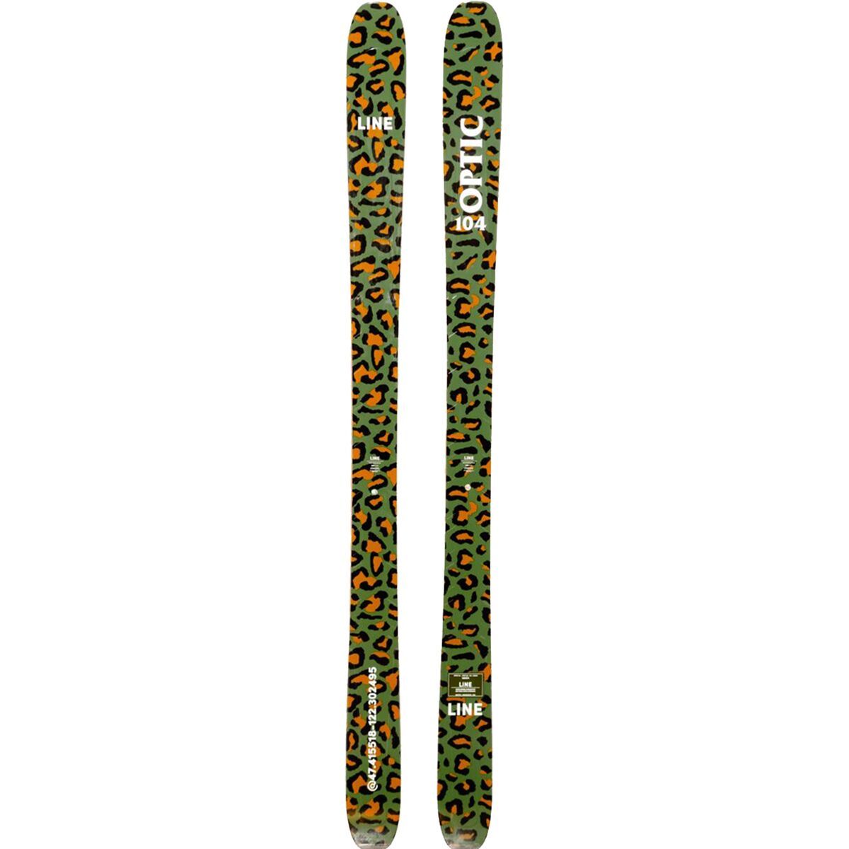 Line Optic 104 Skis in Camo - Size: 190cm