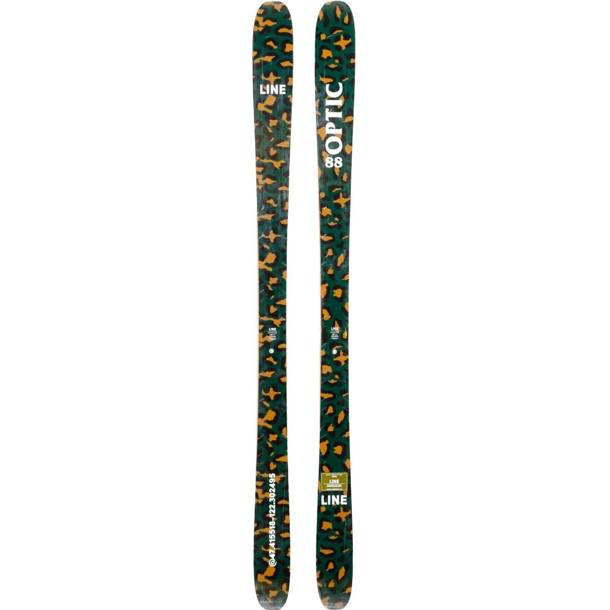 Line Optic 88 Skis in Camo - Size: 170cm