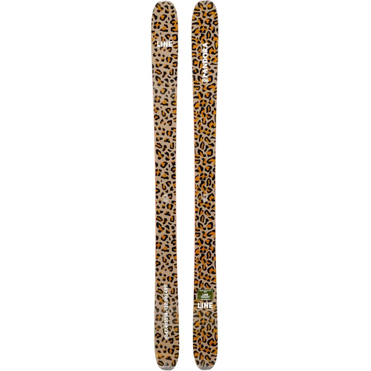 Line Pandora 106 Skis in Camo - Size: 183cm