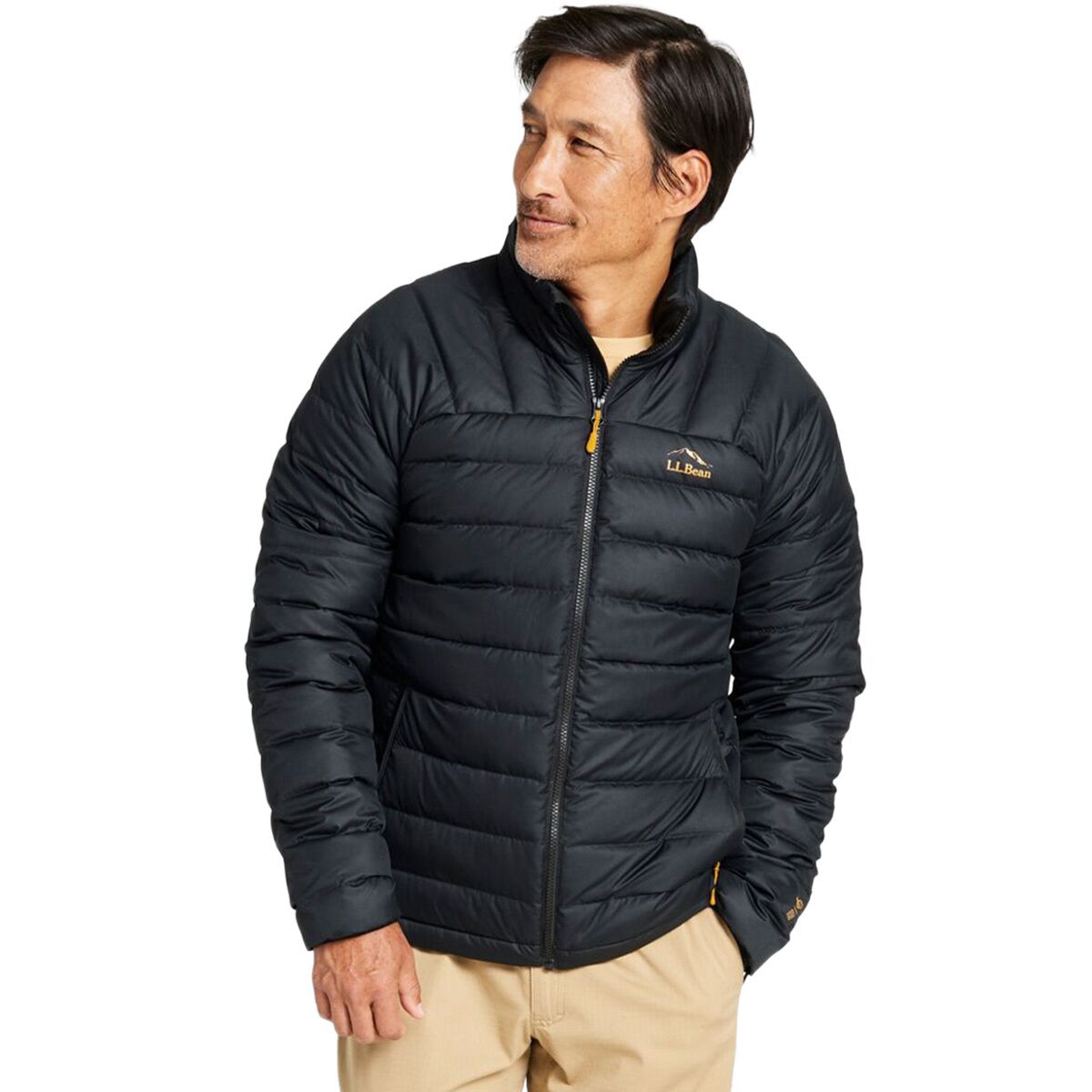 L.L.Bean Men's Bean's Down Jacket in Black - Size: XXL