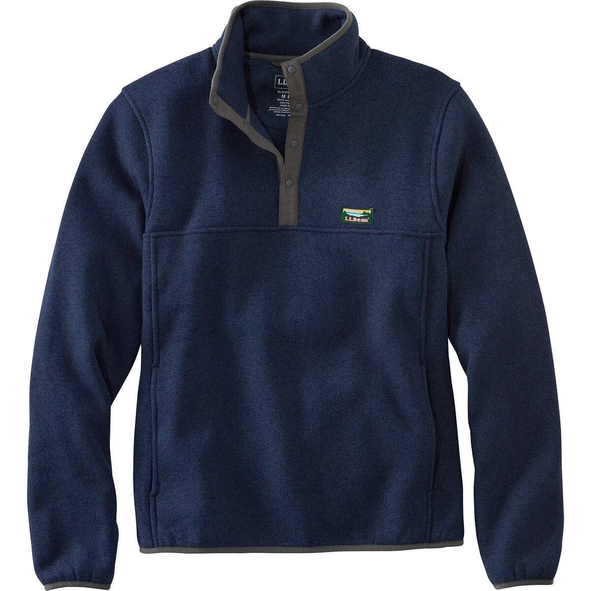 L.L.Bean L.L.Bean Men's Bean's Sweater Fleece Pullover in Bright Navy - Size: Small - $84.96 at Steep and Cheap