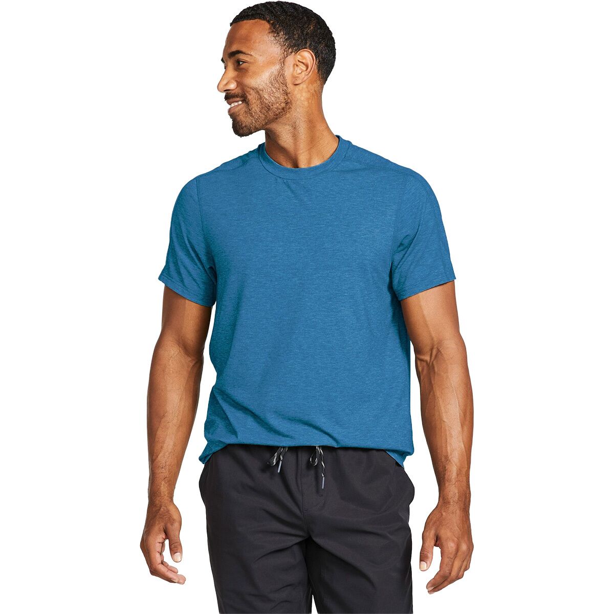 L.L.Bean L.L.Bean Men's Everyday SunSmart Short-Sleeve Regular Shirt in Blue Water - Size: Medium - $38.21 at Steep and Cheap