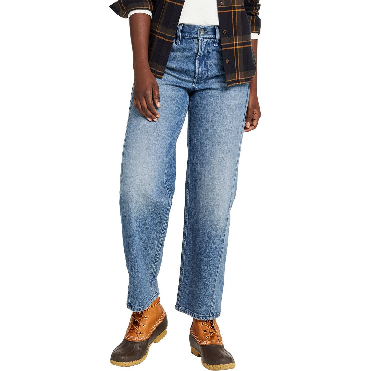 L.L.Bean L.L.Bean Signature 1912 Prem High Rise Barrel Ankle Jean -Women's - Size: 4 in Regular - $101.15 at Steep and Cheap