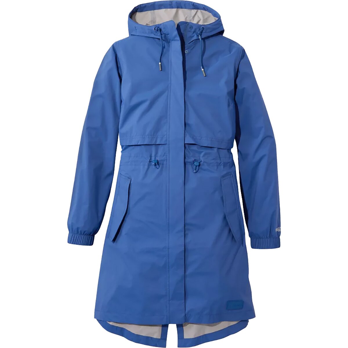 L.L.Bean Women's Wharf Street Rain Coat in Deep Blue - Size: Large