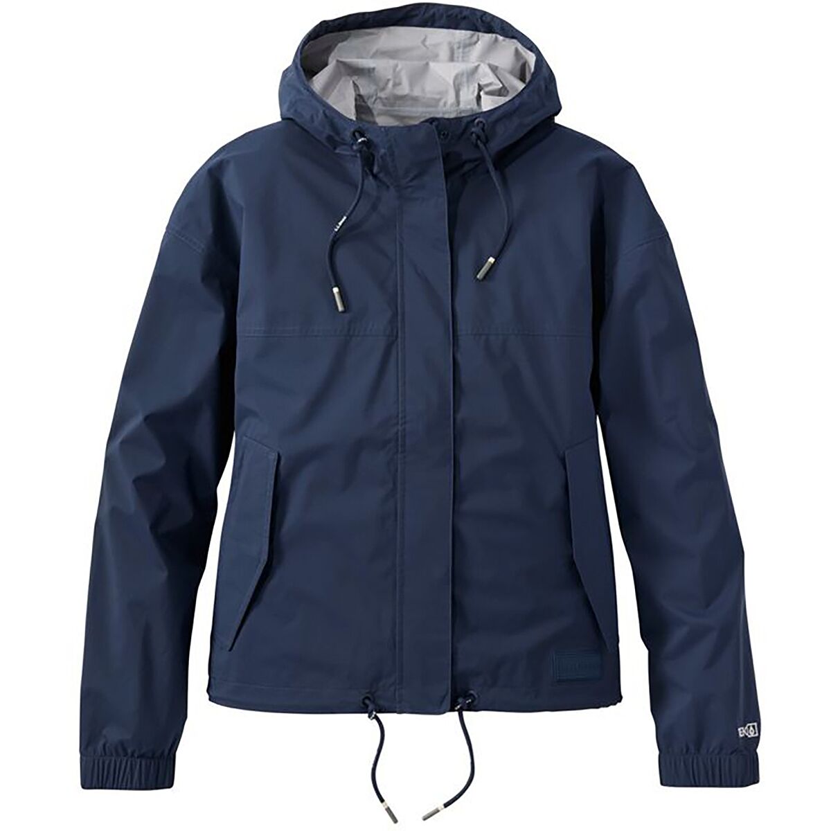 L.L.Bean Women's Wharf Street Rain Jacket in Classic Navy - Size: Large