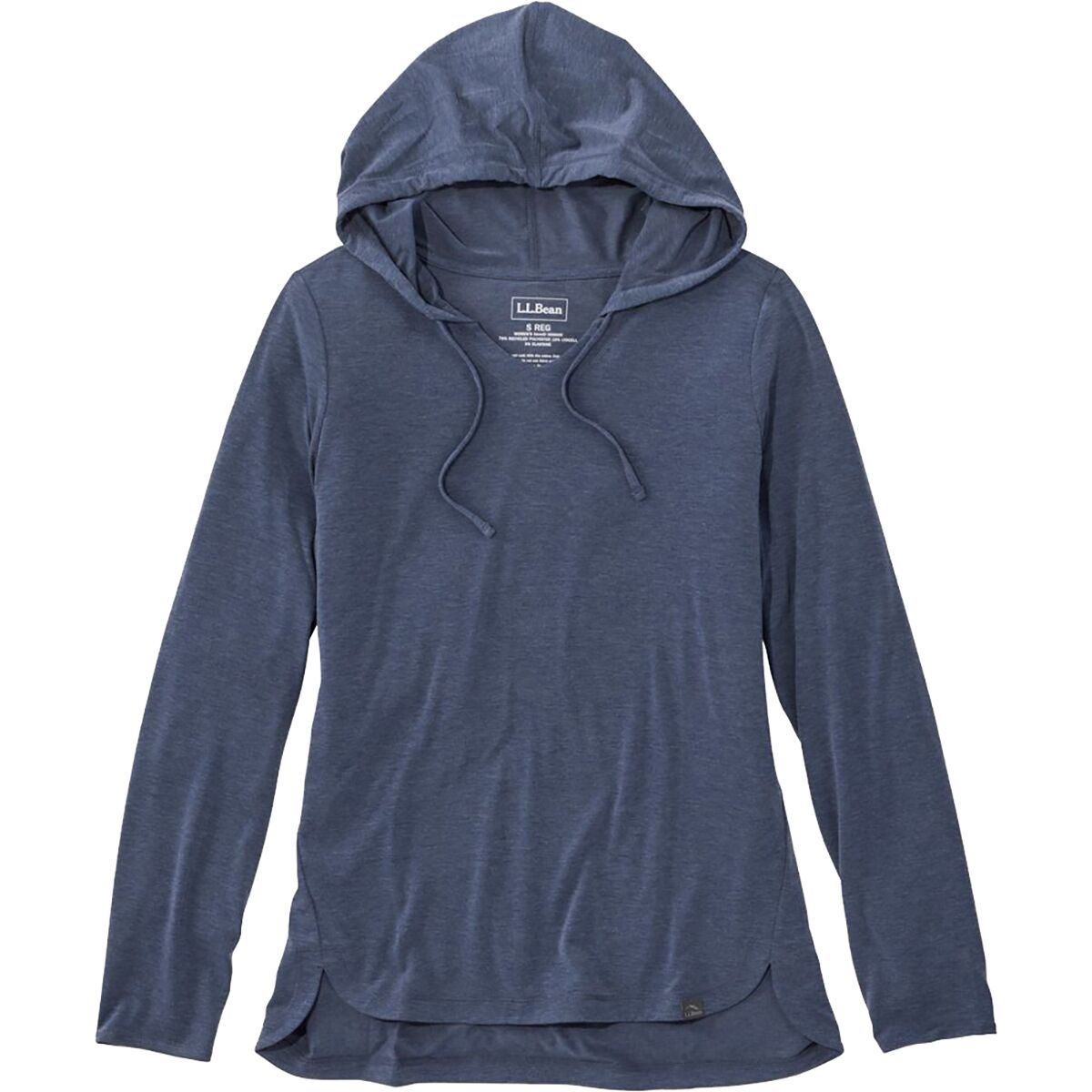 L.L.Bean L.L.Bean Women's Everyday SunSmart Hoodie in Nautical Navy - Size: Medium - $50.96 at SteepandCheap.com