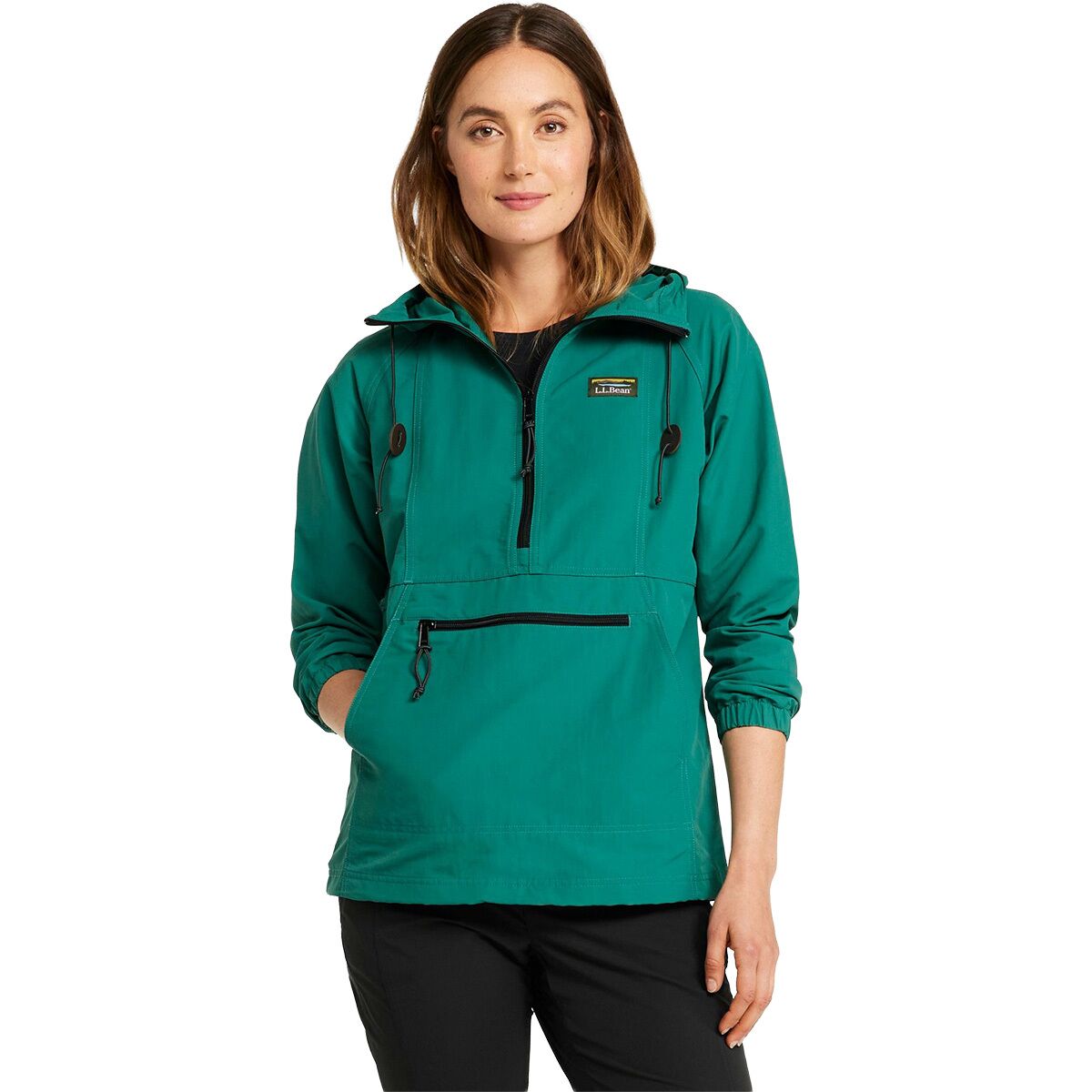 L.L.Bean L.L.Bean Women's Mountain Classic Regular Anorak in Antique Green - Size: XL - $41.97 at SteepandCheap.com