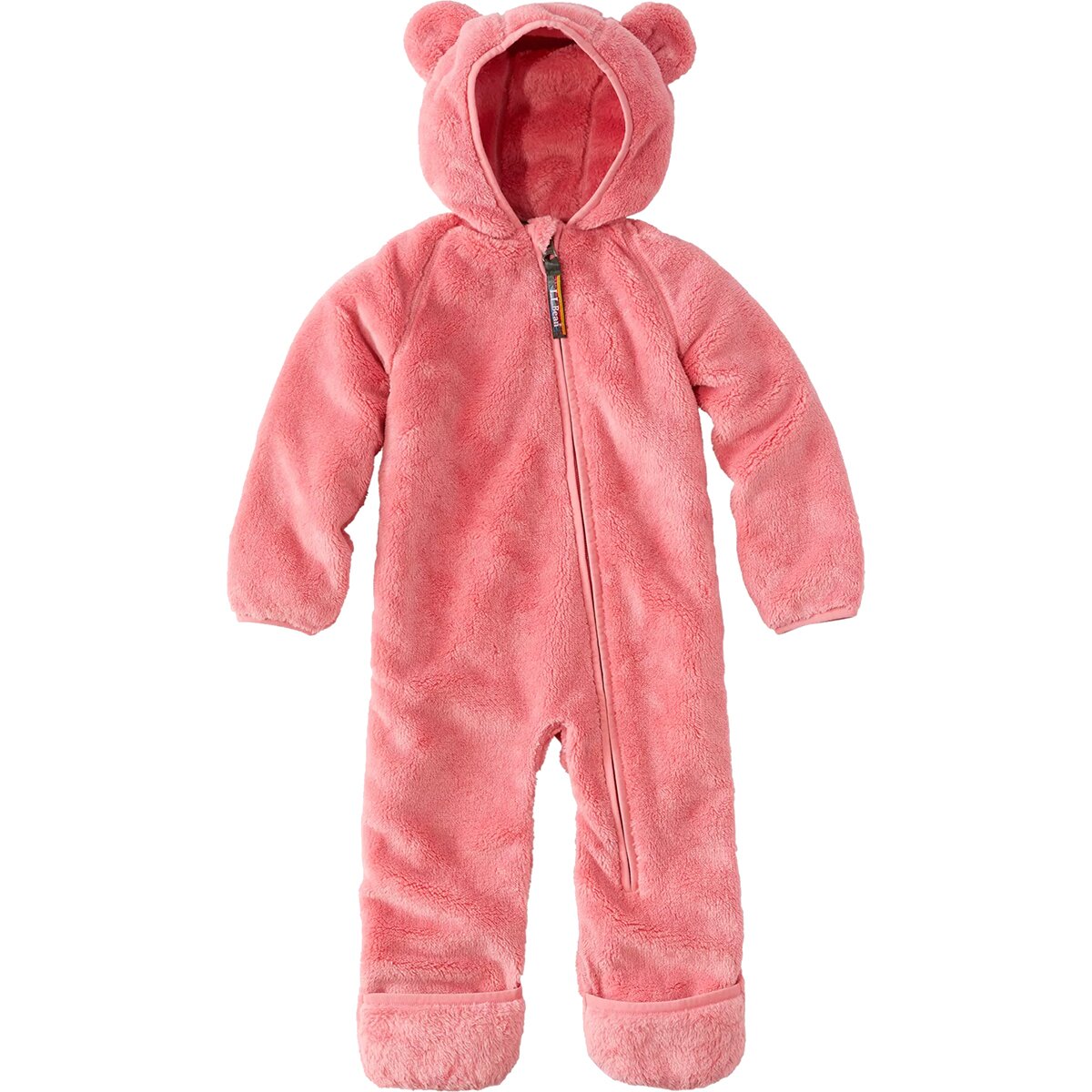 L.L.Bean Bean's Hi-Pile Fleece Bunting - Infants' in Field Rose - Size: 6-12M