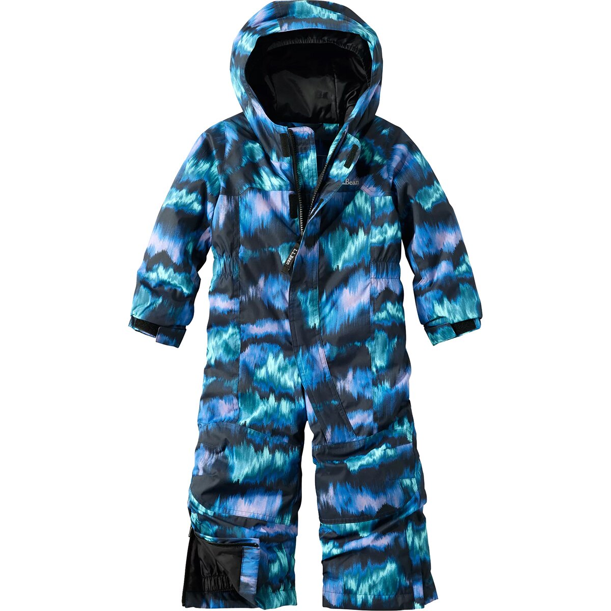 L.L.Bean Cold Buster Printed Snowsuit - Toddlers' in Aurora Print - Size: 3T