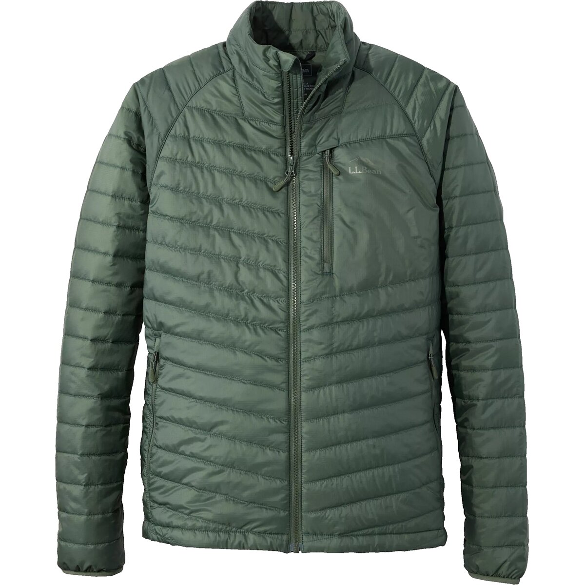 L.L.Bean Men's Primaloft Packaway Jacket in Thyme - Size: XXL