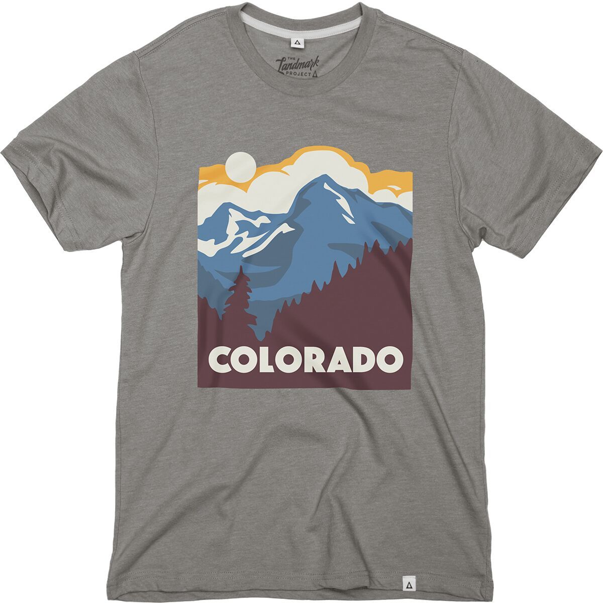 Landmark Project Colorado Short-Sleeve T-Shirt in Smoke Grey - Size: XXL