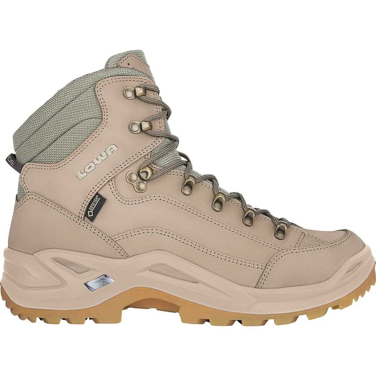 Lowa Men's Renegade GTX Mid Hiking Boot in Dark Grey - Size: